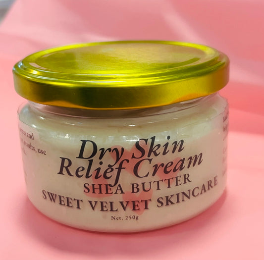 Dry Skin Relief Cream - Perfect for Eczema, psoriasis, 100% Natural 250ml